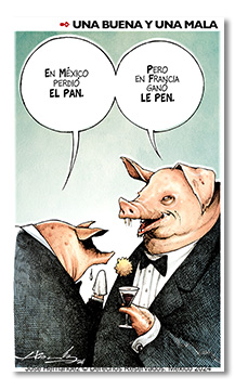 Una buena y otra mala